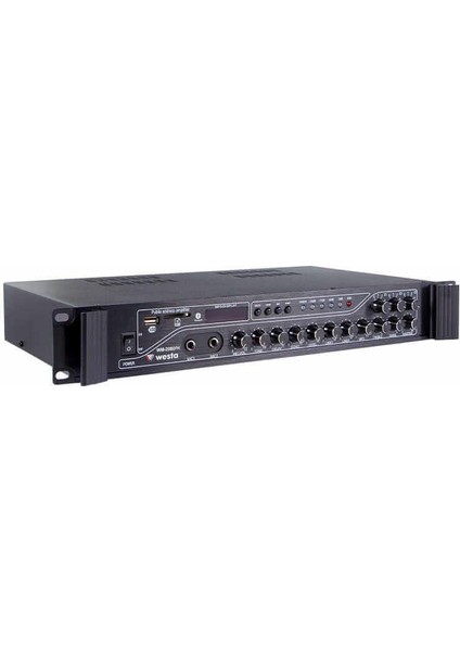 WM-2080FM 3 Bölgeli Fm Radyolu Usb, Bluetooth, Uzaktan Kumandalı 200W Mixer Amfi modelleri