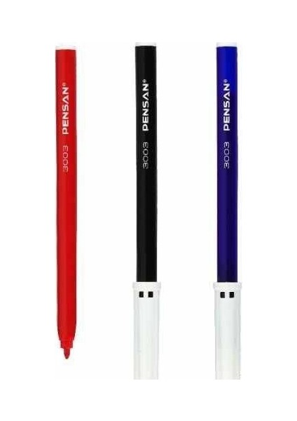 Keçeli Kalem Ofis Tipi 3003 Kırmızı modelleri