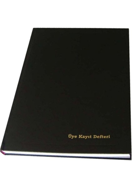 Üye Kayıt Defteri Ciltli 192 Yaprak