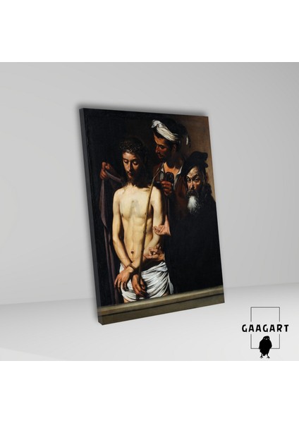 Tekli Dikey Kanvas Tablo Ünlü Eserler Caravaggio Isa'nın Çilesi fiyatları