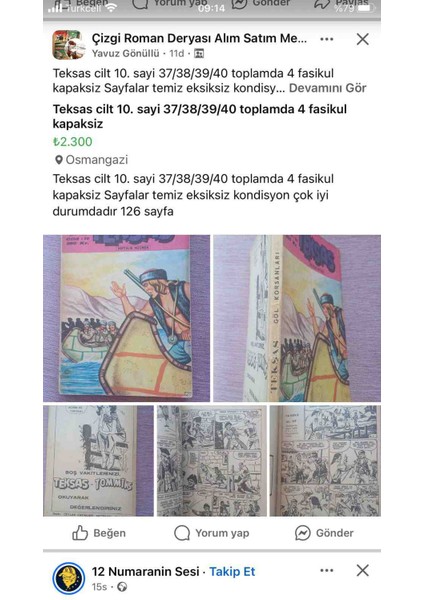 Teksas Cilt 2 Sayi 5/6/7/8 Toplamda 4 Fasikul Kapaksiz Sayfalar Temiz Eksiksiz Fotoğrafda Gözükmektedir 128 Sayfa fırsatları