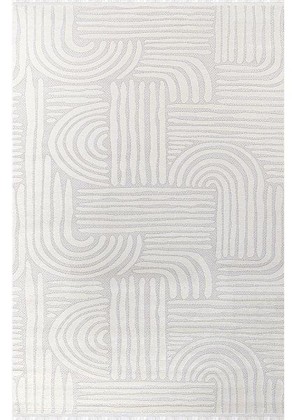 Bereket BE004 Krem-Bej Uzun Ömürlü Yumuşak Dokulu Salon Mutfak Koridor Oturma Odası Yolluk Halı modelleri