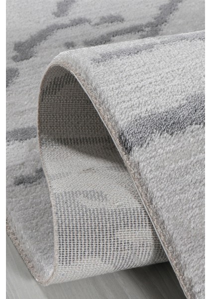 Bereket BE009 Krem-Antrasit Uzun Ömürlü Yumuşak Dokulu Salon Mutfak Koridor Oturma Odası Yolluk Halı fiyatları