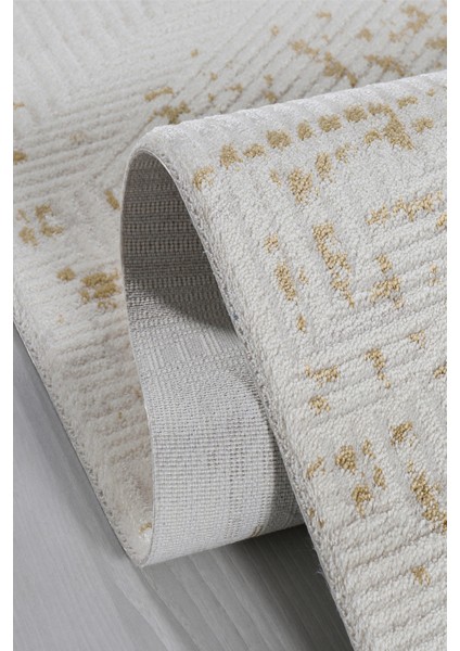 Bereket BE002 Krem Uzun Ömürlü Yumuşak Dokulu Salon Mutfak Koridor Oturma Odası Yolluk Halı fiyatları