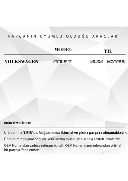 Volkswagen Golf 7 için 48 Dişli EGR Dişlisi fiyatları