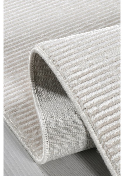 Akasya AK009 Krem Uzun Ömürlü Yumuşak Dokulu Salon Mutfak Koridor Oturma Odası Yolluk Halı fiyatları