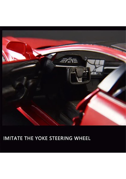 1:24 Tesla Modeli Alaşım Araba Modeli Diecast Metal Oyuncak Araç Araba Modeli Simülasyon Koleksiyonu Ses Işık Çocuk Oyuncak Hediye (Yurt Dışından) fırsatları