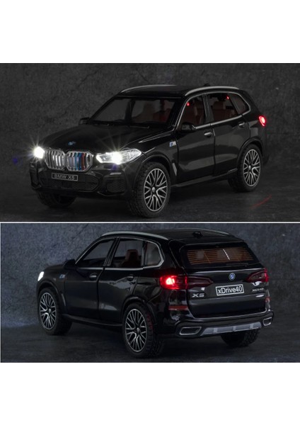 1:32 Bmw X5 Suv Alaşım Model Araba Oyuncak Döküm Döküm Geri Çekin Ses ve Işık Oyuncak Arabalar Çocuklar Için Araç A31 (Yurt Dışından) modelleri