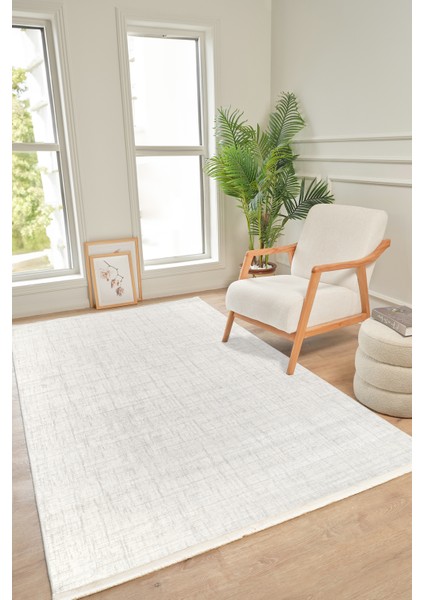 Bereket BE005 Bej Uzun Ömürlü Yumuşak Dokulu Salon Mutfak Koridor Oturma Odası Yolluk Halı