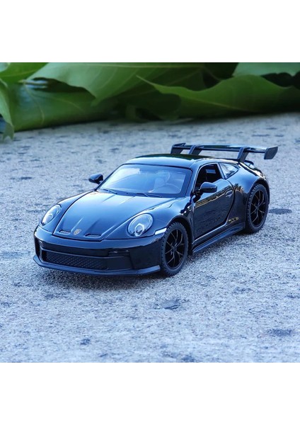 1:32 Porsche 911 Gt3 Rs Alaşım Model Araba Oyuncak Döküm Metal Döküm Ses ve Işık Oyuncak Arabalar Çocuklar Için Araç (Yurt Dışından)