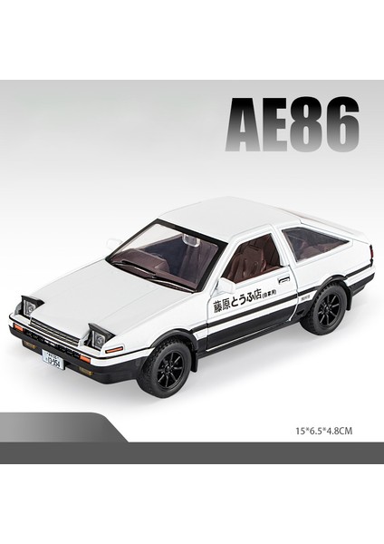 Ilk D 1:32 Toyota AE86 Model Araba Die Cast Metal Alaşım Boys Oyuncaklar Arabalar Geri Çekin Koleksiyon Çocuklar Araba Modeli Doğum Günü Hediyeleri (Yurt Dışından)