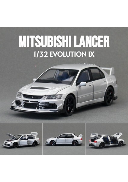 Jdm 1:32 Mitsubishi Lancer Evolution Yarış Oyuncak Araba Modeli Döküm Metal Alaşım Minyatür Ses ve Işık Hediye Çocuk Erkek Çocuk (Yurt Dışından)