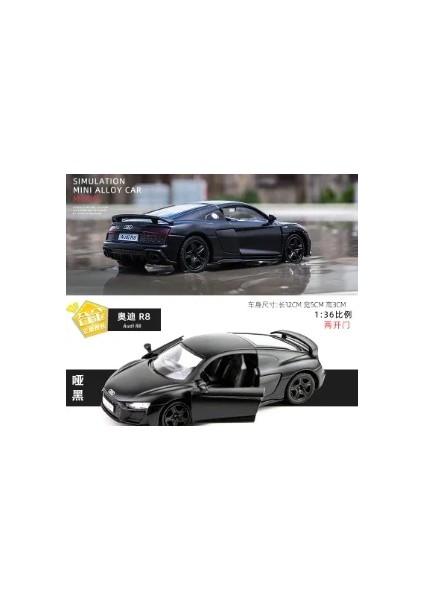 1:36 Mat Siyah Serisi Mercedes Benz G63 Lamborghini Huracan Camaro Vw Modeli Ford Raptor Alaşım Modeli Simülasyon Oyuncak Araba Hediye (Yurt Dışından)
