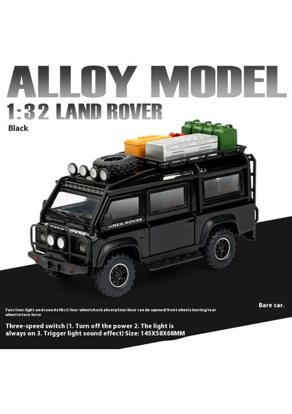 1:32 Land Rover Defender Van Off Road Alaşım Pres Döküm Model Araç Çocuk Oyuncakları Doğum Günü Hediyeleri Ses ve Işık Erkek Arkadaşı Seçimi (Yurt Dışından)