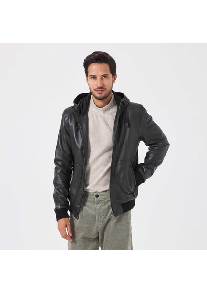 Haki Hakiki Deri Erkek Hakiki Deri Mont - E23KDM310502-R45 modelleri
