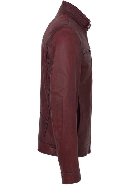 Bordo Hakiki Deri Erkek Hakiki Deri Mont - E23KDM310542-R4X modelleri