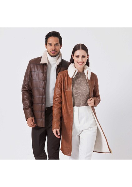 Taba Hakiki Deri-Kürk Kadın Hakiki Deri Trençkot - K23KKM320412-R51 fırsatları