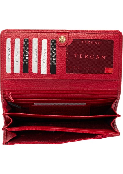 Kırmızı Hakiki Deri Kadın Cüzdan - S1CB00005818-B68 fiyatları