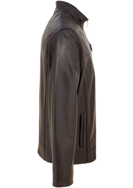 Kahve Hakiki Deri Erkek Hakiki Deri Mont - E22BDM310388-Q3I fırsatları