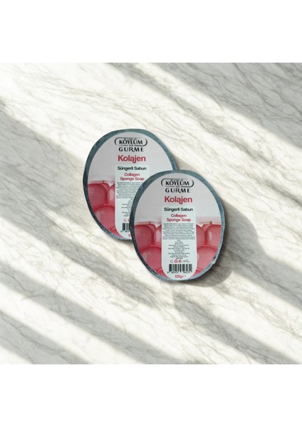- Eşek Sütlü Sabun (Süngerli) // 120 gr (2 Adet)