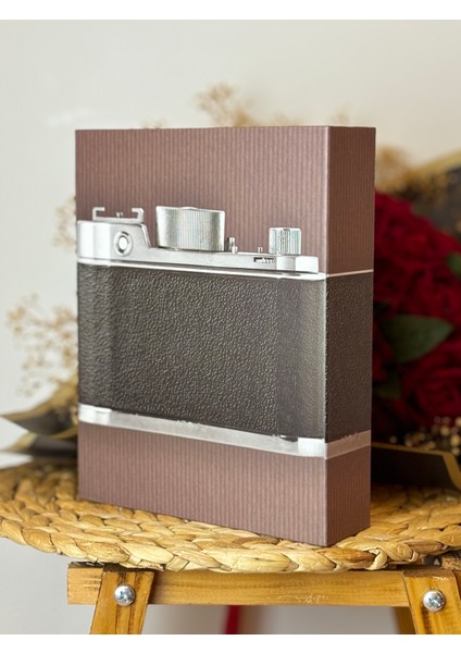 Fotoğraf Albümü 10X15CM 200 Fotoğraf Kapasiteli Renkli Kamera Desenli Anı Albümü fırsatları