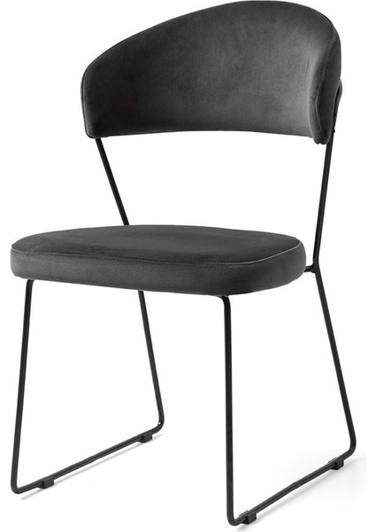 Siyah Mobilgen Sima Sandalye