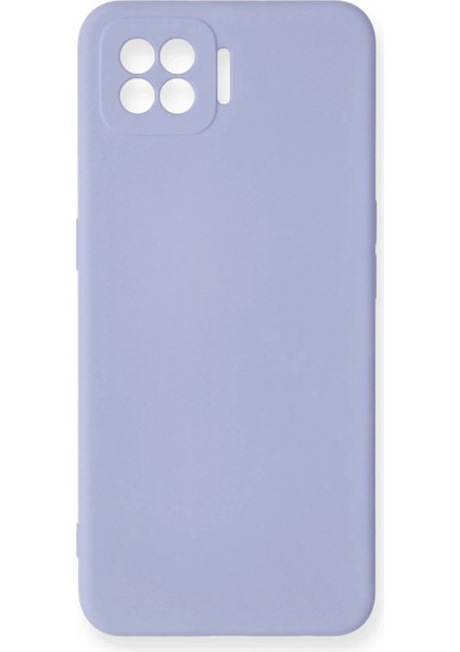 Oppo A73 Kılıf Nano Içi Kadife Silikon - Lila