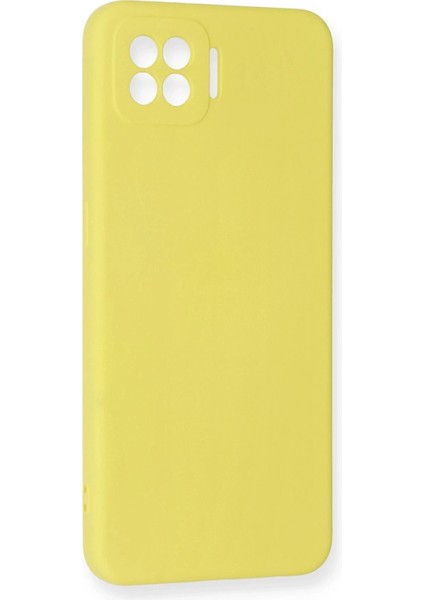 Oppo A73 Kılıf Nano Içi Kadife Silikon - Sarı fiyatları