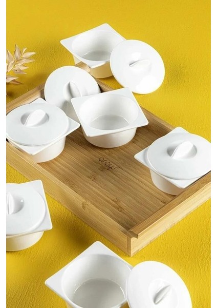 Arow Herme 6'lı 13 Parça Porselen Kavaltılık modelleri