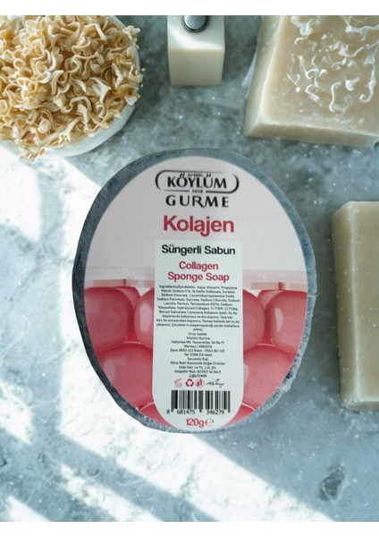 - Kolajen Sabun (Süngerli) // 120 gr
