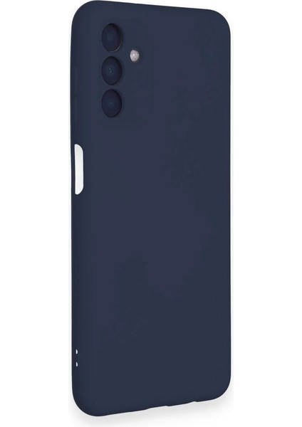 Samsung Galaxy A14 4g Kılıf Nano Içi Kadife Silikon - Lacivert fiyatları