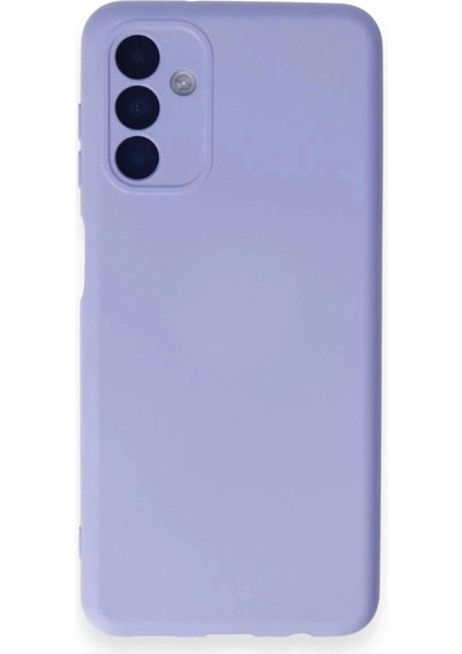 Samsung Galaxy A14 4g Kılıf Nano Içi Kadife Silikon - Lila