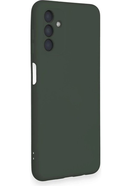 Samsung Galaxy A14 4g Kılıf Nano Içi Kadife Silikon - Koyu Yeşil fiyatları