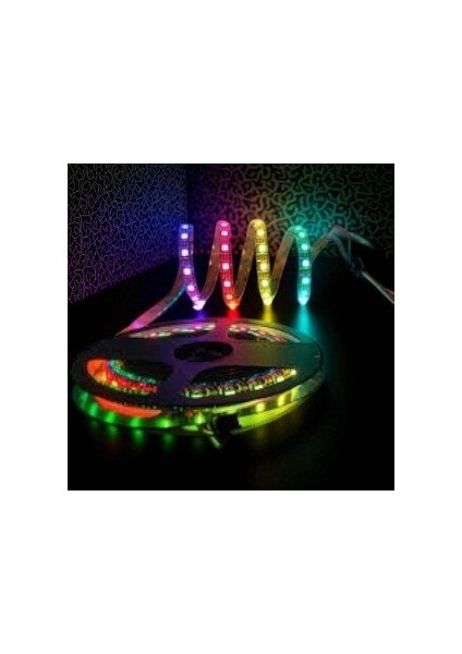 Üç Çip Şerit LED Iç Mekan (Rgb) CT-4545 5 mt