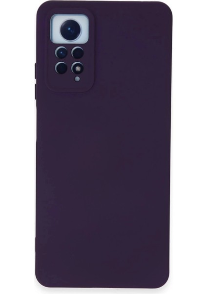 Xiaomi Redmi Note 12 Pro 4g Kılıf Nano Içi Kadife Silikon - Mor