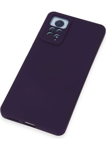 Xiaomi Redmi Note 12 Pro 4g Kılıf Nano Içi Kadife Silikon - Mor modelleri