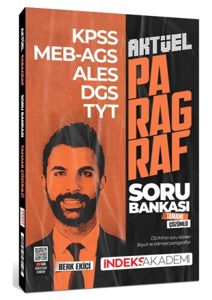 2025 Kpss Dgs Ales Tyt Aktüel Paragraf Soru Bankası Çözümlü – Berk Ekici