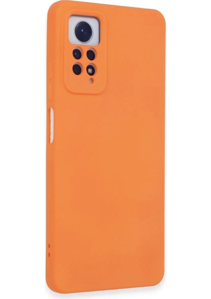 Xiaomi Redmi Note 12 Pro 4g Kılıf Nano Içi Kadife Silikon - Turuncu fiyatları