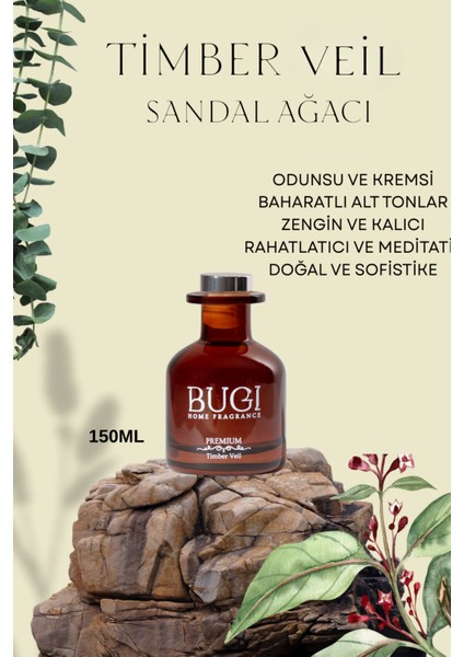Timber Veil Ev Oda Ortam Kokusu, Çubuklu Oda Kokusu Okyanus Çiçeği 150ML Yoğun Kalıcılık fiyatları
