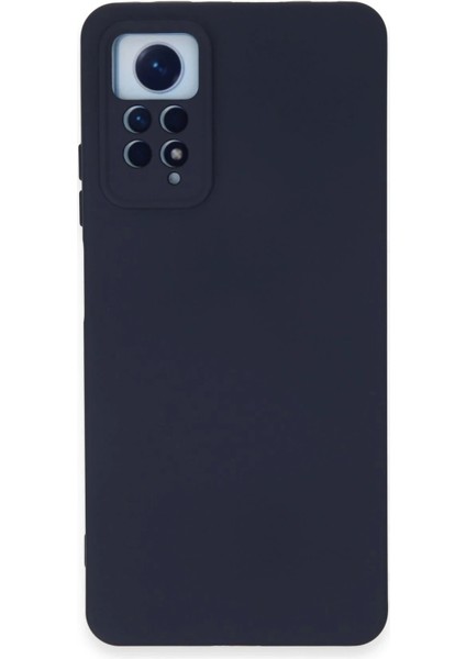 Xiaomi Redmi Note 12 Pro 4g Kılıf Nano Içi Kadife Silikon - Lacivert