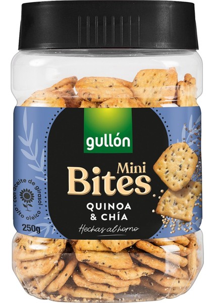 Mini Bites Quinoa & Chia Balık Kraker 250 gr