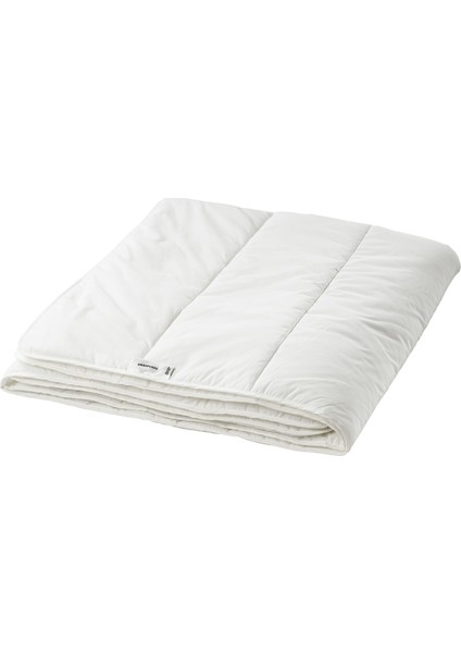 Småsporre Tek Kişilik Yorgan 150X200 cm Beyaz Hafif Sıcak Polyester Dolgulu Yorgan