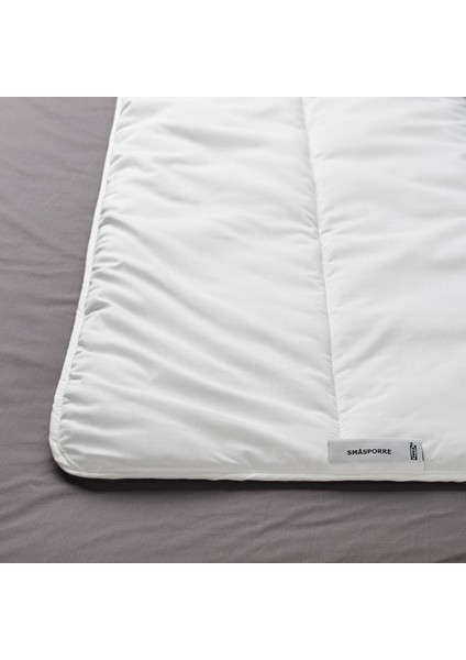 Småsporre Tek Kişilik Yorgan 150X200 cm Beyaz Hafif Sıcak Polyester Dolgulu Yorgan modelleri