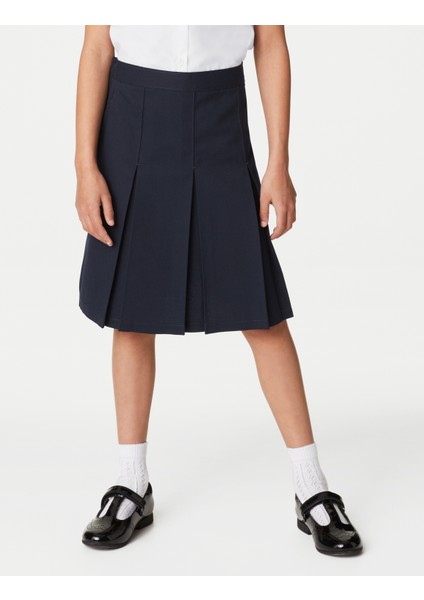 Pile Detaylı Okul Eteği (2-16 Yaş) fiyatları