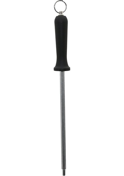 Metal Bilezikli Yuvarlak Masat - Bıçak Bileme Metal Asma Halkalı 30CM (3791)