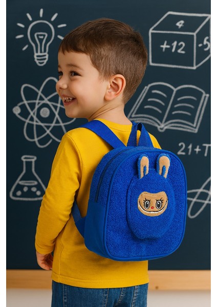 Labubu Peluş Bebek Sırt Çantası , Okul/kreş Arkadaşı Labubu Sırt Çantası