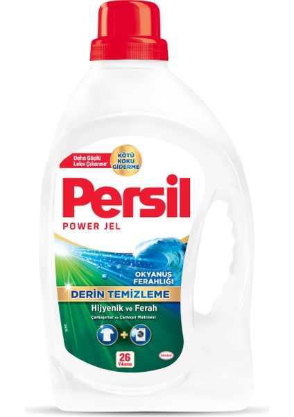 Power Jel Okyanus Ferahlığı 26 Yıkama
