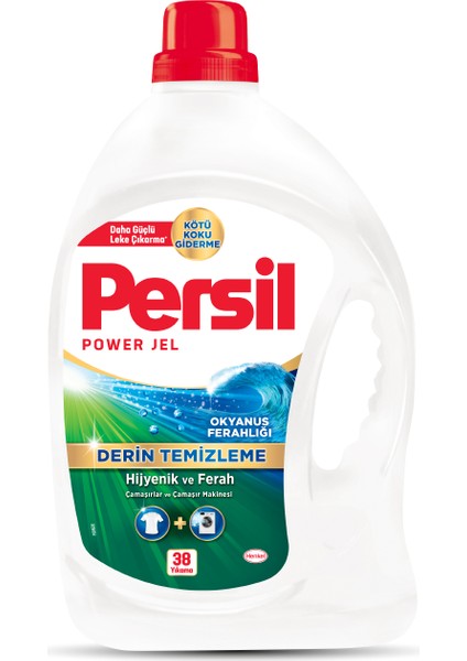 Power Jel Okyanus Ferahlığı 38 Yıkama