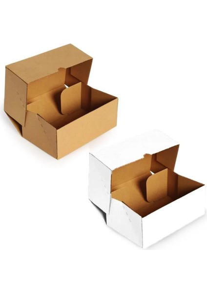 32X22X12 cm Kesimli E-Ticaret ve Kargo Kutusu 200 Adet