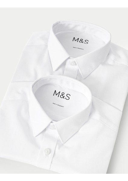 2'li Regular Fit Uzun Kollu Gömlek (2-18 Yaş)